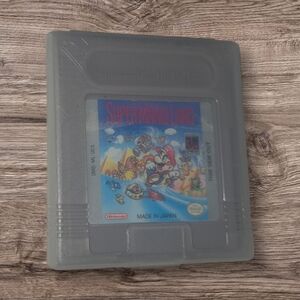 Nintendo Super Mario Land Game Boy Cartridge - Gray with Blue Label